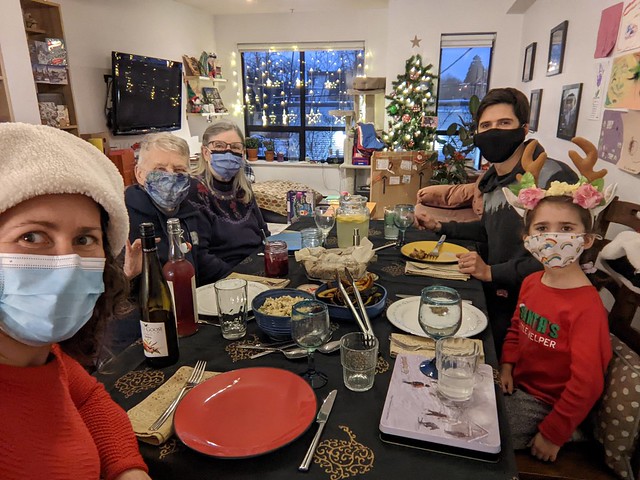 Masked Christmas Dinner