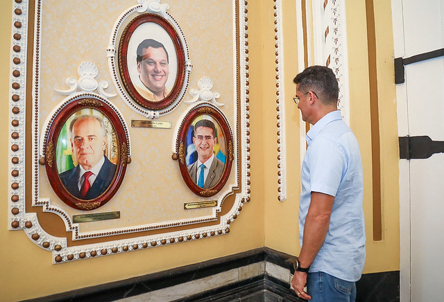 30.12.21 - Prefeito David Almeida é eternizado no Museu da Cidade de Manaus