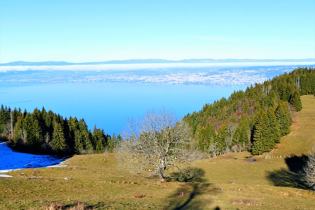12.31.21.Mont Bénand, Lac Léman  et Lausanne.