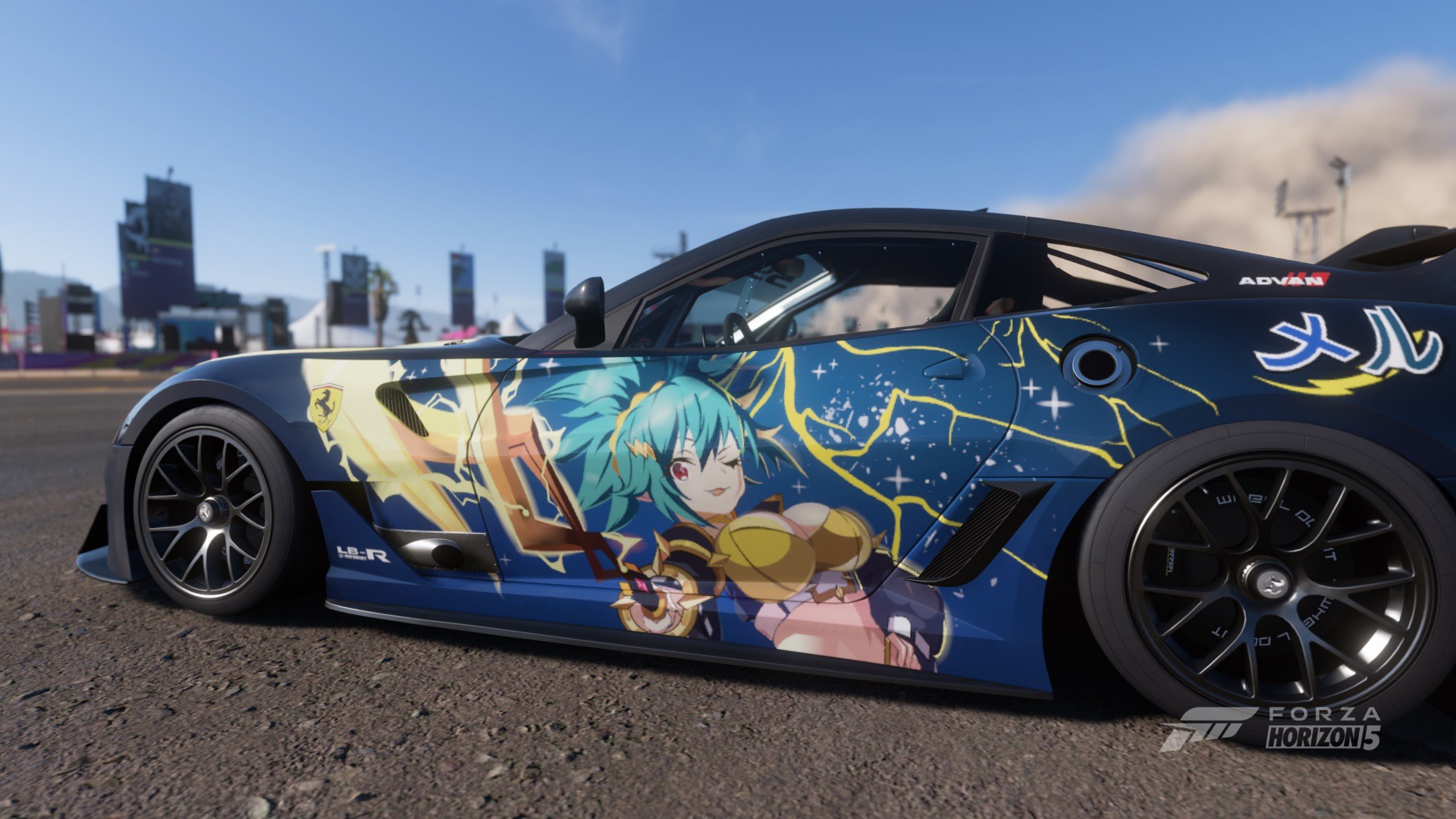 My 1st anime car design - Konosuba Mel, looking for comment - Paint Designs  - Official Forza Community Forums