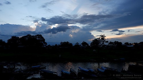 leticia colombia amazon amazonas sunset