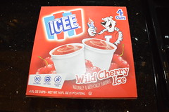 Dessert - Wild Cherry Icee. Jackpot!!