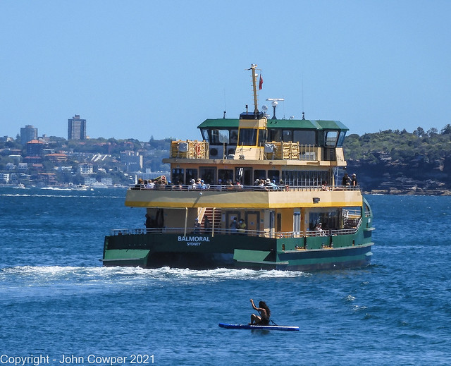 Sydney Ferries - MV Balmoral heads for Circular Quay