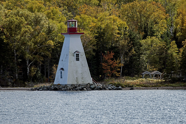 Lighthouse on Baddeck Bay