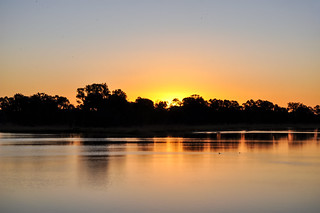 Sunset Lower Fitzroy Wetlands, Rockhampton, Queensland 30.05.16