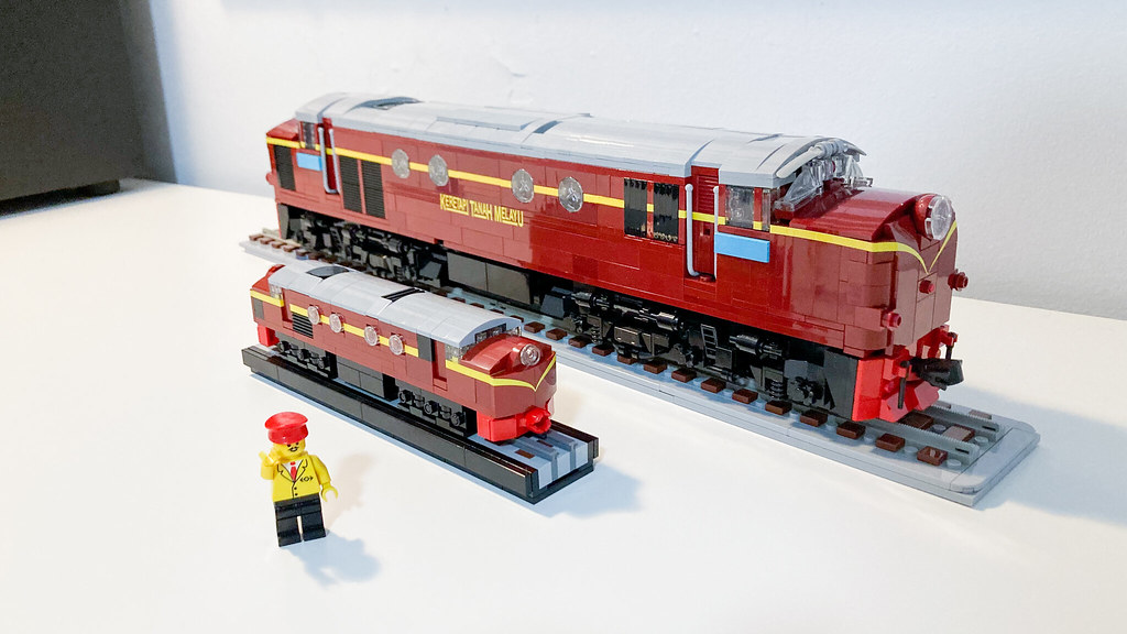 Mini LEGO MR 20 Class (4-studs wide)