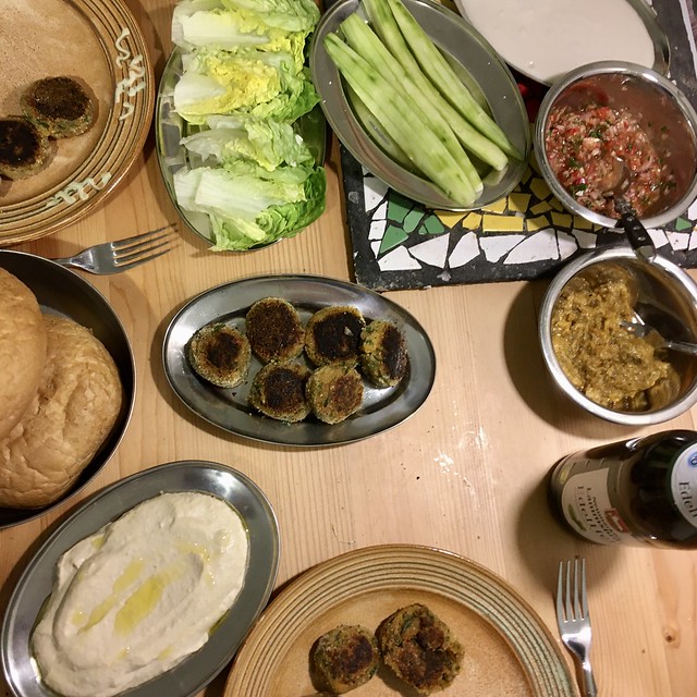 Sylvesteressen für Zwei: Falafel, Hummus und andere Meze