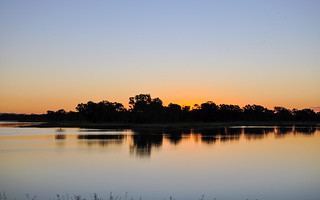 Sunset Lower Fitzroy Wetlands, Rockhampton, Queensland 30.05.16