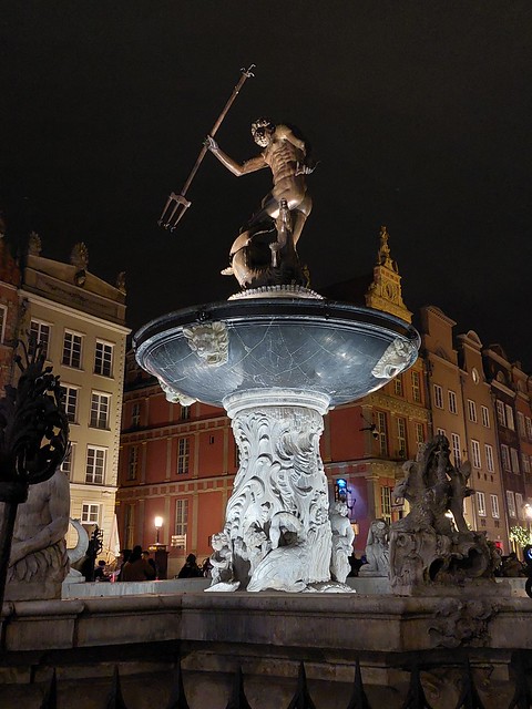 Gdańsk nocą/Danzig bei Nacht