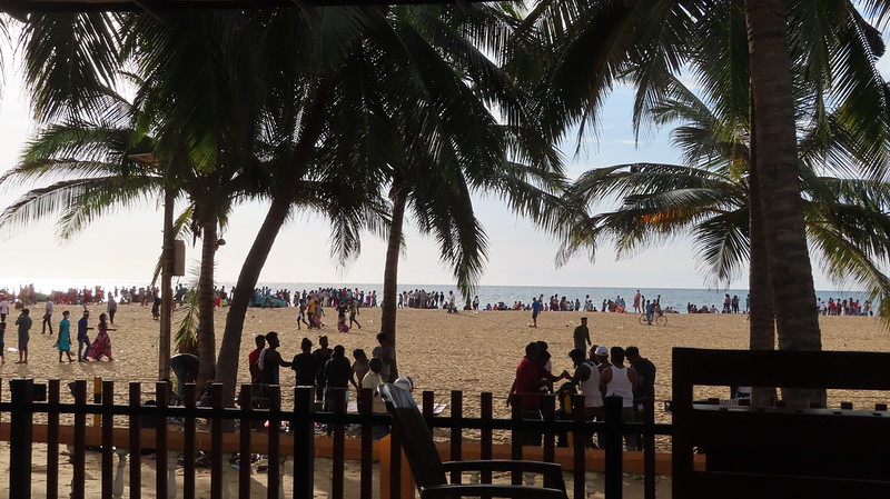 Negombo Beach on New Year's Day