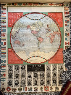 Geographical Publishing Maps from 1911 - World (and World Leaders) | by Amsterdam Asp
