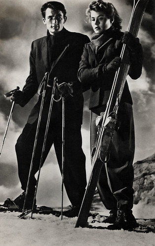Gregory Peck and Ingrid Bergman in Spellbound (1945)