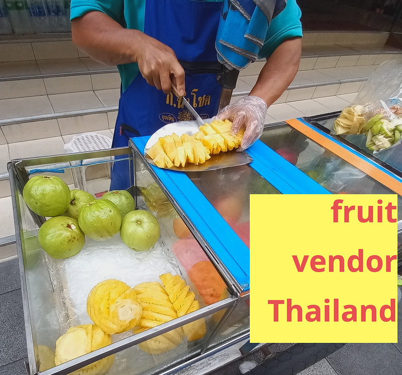 fruit vendor Bangkok