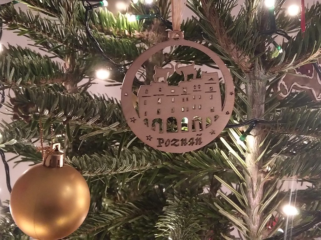 Poznan Christmas Tree Ornament 