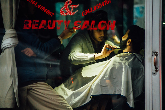 Men's Beauty Salon, Mansehra Khyber Pakhtunkhwa, Pakistan