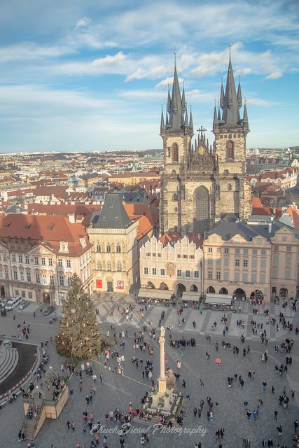 Prague View from the Astronomical Clock