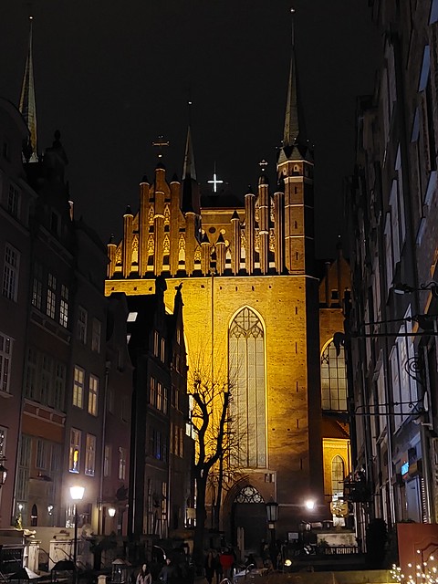 Gdańsk nocą/ Danzig bei Nacht