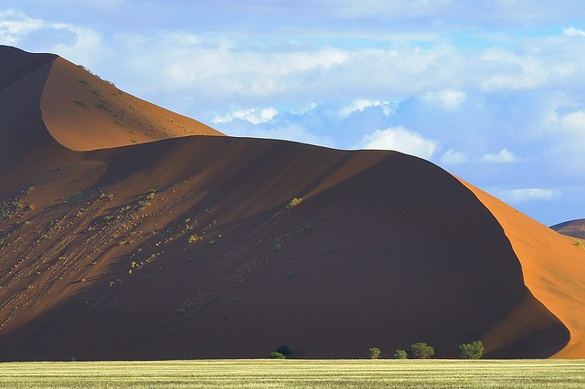 Namibia, giant sand dune