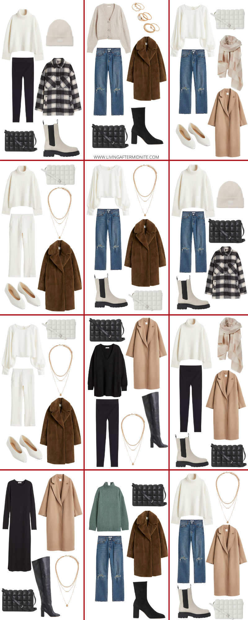 Affordable H&M Winter Capsule Wardrobe Items | How to Build a Capsule Wardrobe | H&M Winter Clothes | Outfit Inspiration | Winter Fashion | 48 Cold Weather Outfit Ideas | Winter Outfits 2022 | Winter Outfit Ideas
