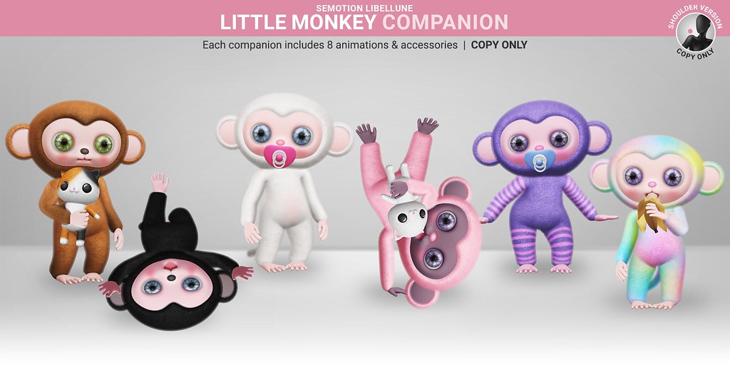 SEmotion Libellune Little Monkey Companion XS