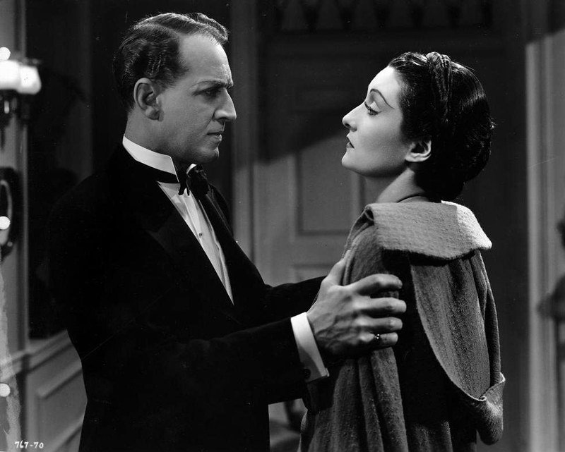 Otto Kruger et Gloria Holden dans La Fille de Dracula (Dracula's Daughter, Lambert Hillyer, 1936)