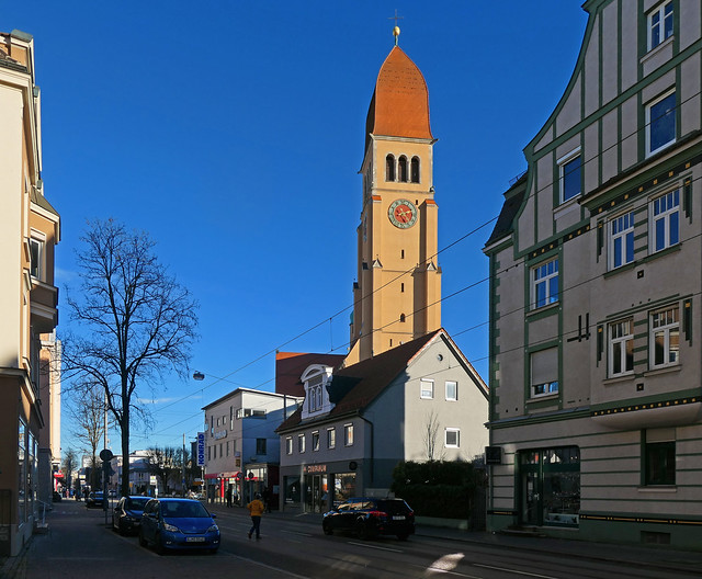 Pfersee: Augsburger Straße