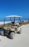 Holbox golf cart