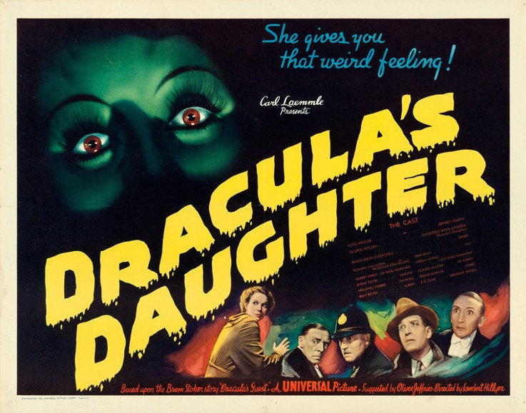 La Fille de Dracula (Dracula's Daughter, Lambert Hillyer, 1936) poster US