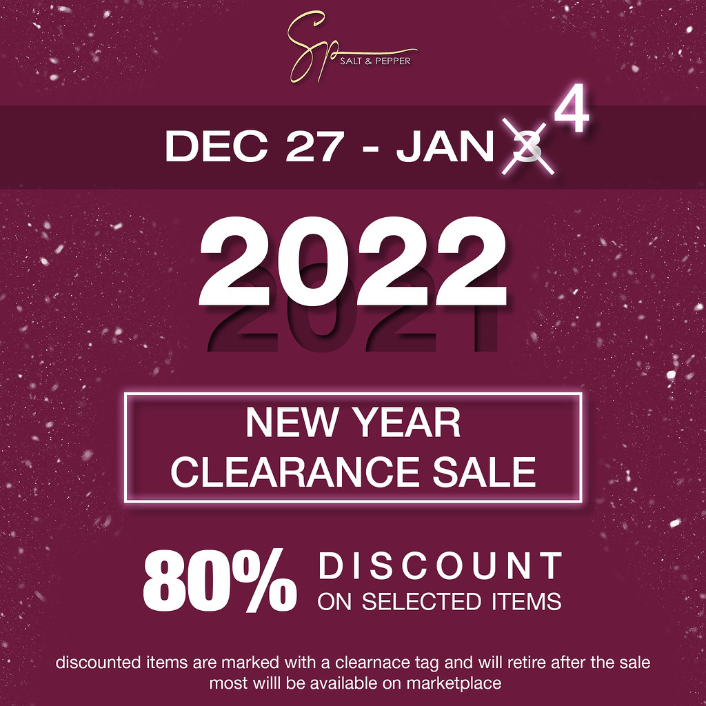 Clearance Sale extended