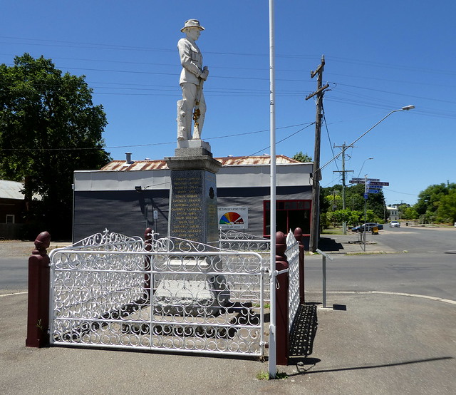 War Memorial, Clunes, Victoria