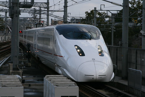 JR Kyusyu 800 series in Kumamoto.Sta, Kumamoto, Kumamoto, Japan / Dec 30, 2021