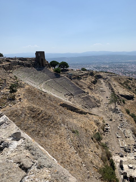 Pergamon Acropolis theatre, Bergama, Turkey