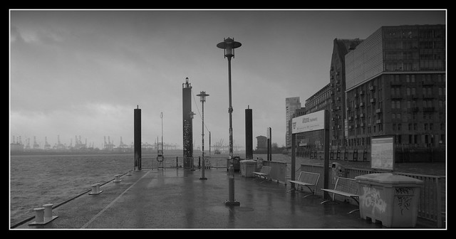 Hamburg im Regen...
