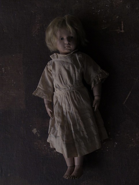 MUSTY wood doll 1912