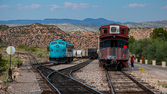 Verde Canyon Railway at Clarkdale Az