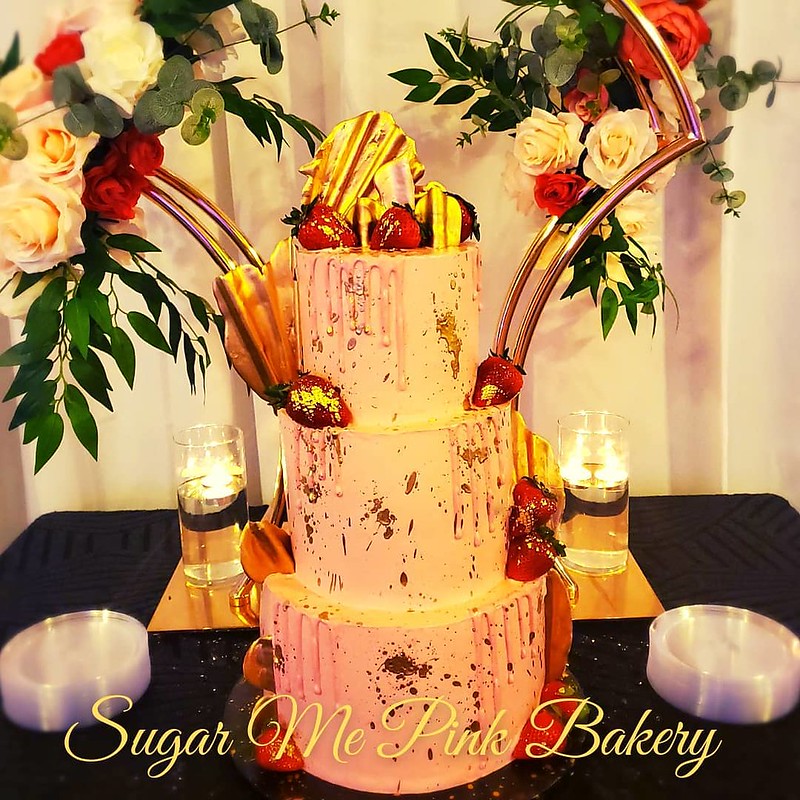 Cake by Sugar Me Pink Bakery