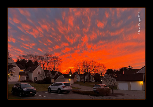 sunset over wilbraham ma mass massachusetts january 3 2022 peter camyre photography picture appleiphone13promax