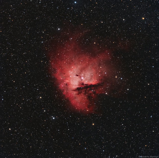 NGC 281, la Nebulosa Pacman - NGC 281, Pacman Nebula