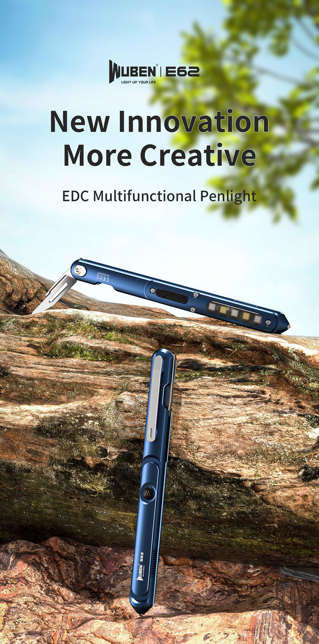 8.Wuben E62 Pen Light - Best Tactical Pen With Flashlight (1)