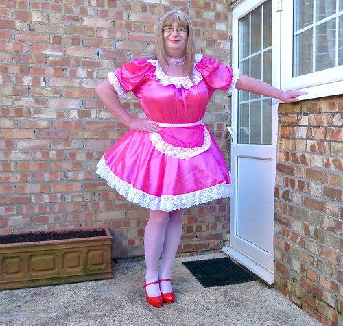 Poof in a Pink Sissy Maids dress | I will add more if I get … | Flickr