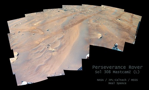 Mars Rover Perseverance - Sol 308 MastcamZ (L) | by Mars, The Moon & More