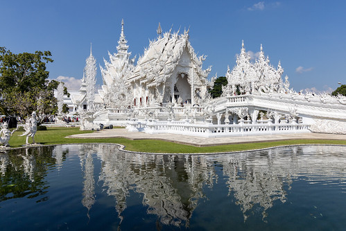 White Temple, Chiang Rai by Tom Reville, Photograph taken in Thaland, South East Asia2019 architecture buddha chiangrai temple whitetemple ar