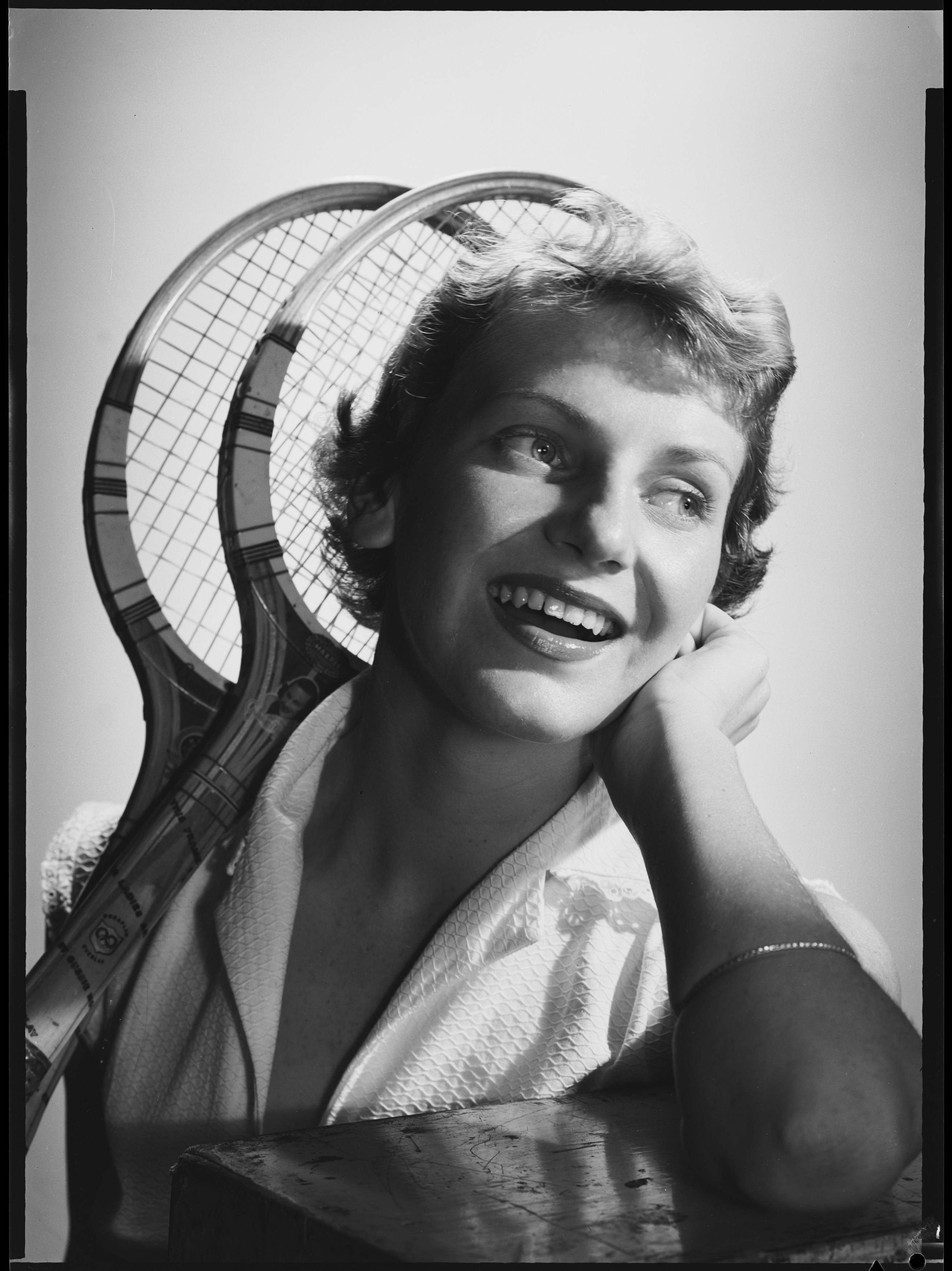 Australian Tennis magazine cover shot, March 1953, by Max Dupain & Associates