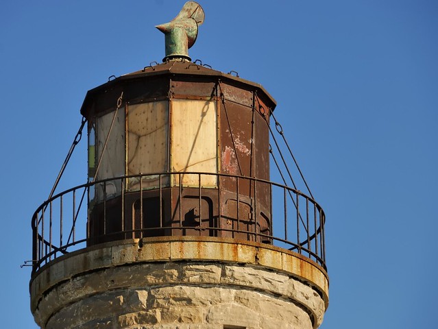 Abandoned - Burlington Bay Main Lighthouse, 19thC, Hamilton, Ontario..