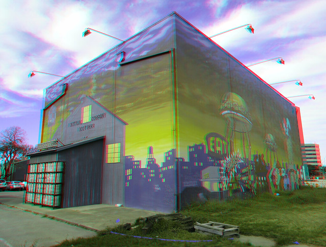 TWISTED ROOT BURGER CO WACO TEXAS 3D RED CYAN ANAGLYPH-2