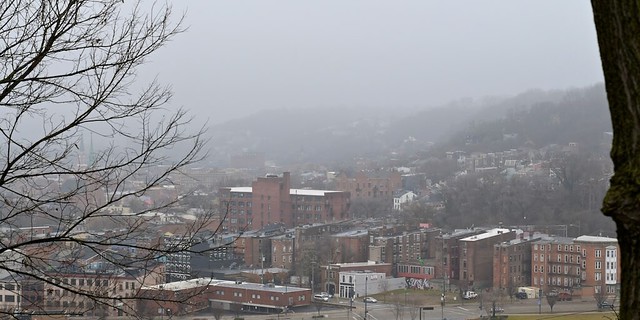 Foggy Pendleton District in Cincinnati
