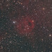 Sh2-173 (Phantom of the Opera Nebula) in Ha RGB - 5 Jan 2022