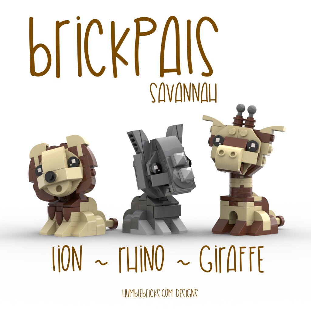 Savannah Brickpals Trio