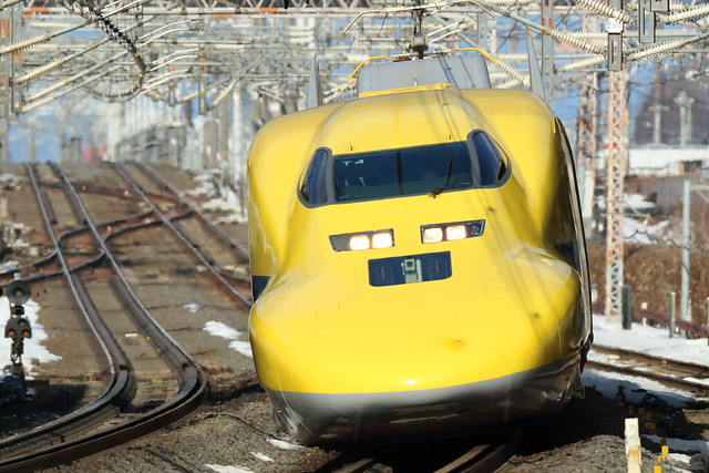 The high-speed test train DOCTOR YELLOW