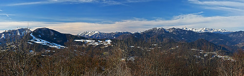 panorama mountain landscape outside outdoors hiking slovenia slovenija julianalps lubnik loškohribovje